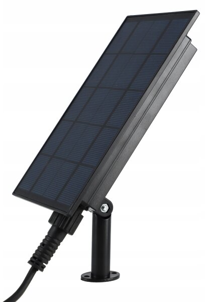 LED RGB соларна декоративна гирлянда 15xLED/18 функции USB 6 m IP44 черна
