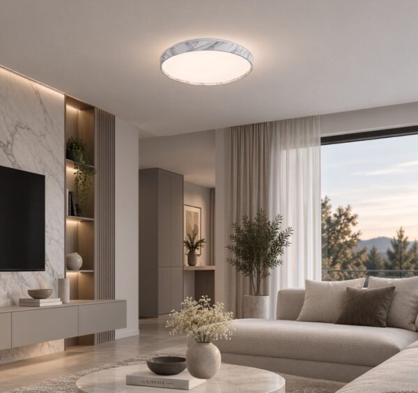 Rabalux 71518 - LED димируема таванна лампа TERESIA 24W/230V 3000-6500K диам. 38 см бяла + дистанционно