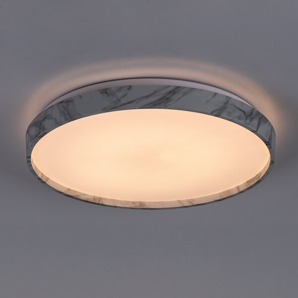 Rabalux 71518 - LED димируема таванна лампа TERESIA 24W/230V 3000-6500K диам. 38 см бяла + дистанционно