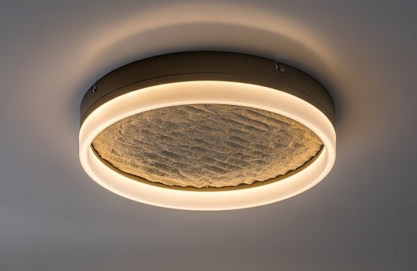 Rabalux 71525 - LED димируемо таванно осветително тяло TIMMO 24W/230V 3000-6500K Ø 40 см бежово + дистанционно управление