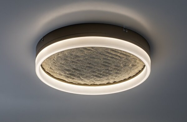 Rabalux 71525 - LED димируемо таванно осветително тяло TIMMO 24W/230V 3000-6500K Ø 40 см бежово + дистанционно управление