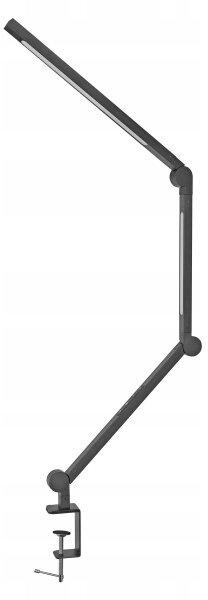 LED димируема сензорна гъвкава настолна лампа с щипка LED/12W/230V черна