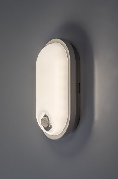 Rabalux 77232 - LED външно таванно осветително тяло със сензор HORT2 15W/230V IP65 бяло