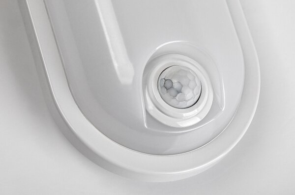Rabalux 77232 - LED външно таванно осветително тяло със сензор HORT2 15W/230V IP65 бяло