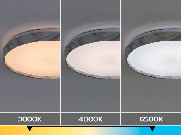 Rabalux 71518 - LED димируема таванна лампа TERESIA 24W/230V 3000-6500K диам. 38 см бяла + дистанционно
