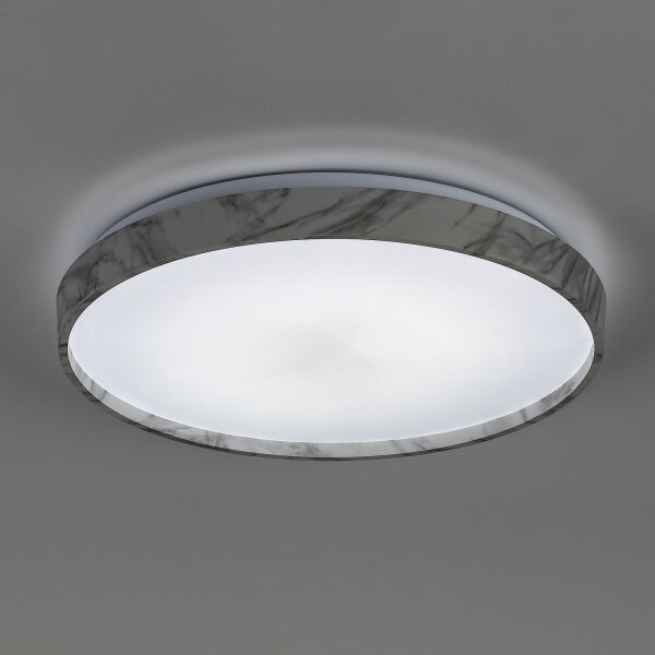 Rabalux 71518 - LED димируема таванна лампа TERESIA 24W/230V 3000-6500K диам. 38 см бяла + дистанционно