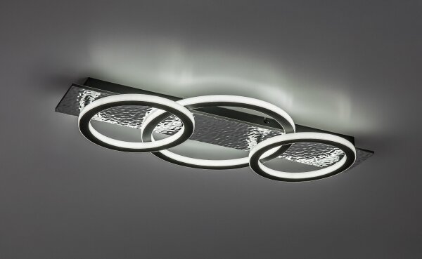 Rabalux 71498 - LED димируемо таванно осветително тяло LUNAVA 40W/230V 3000-6500K + дистанционно управление