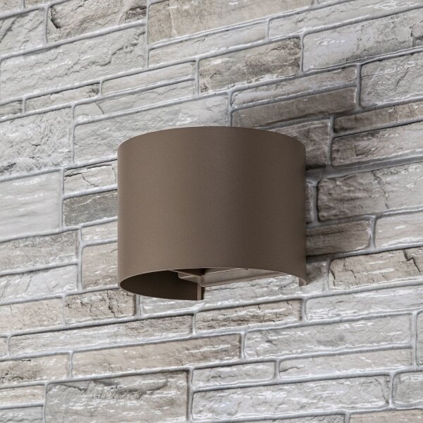 Rabalux 77217 - LED външна стенна лампа VIRNA 5W/230V 2700/4000/6500K IP54 бежова