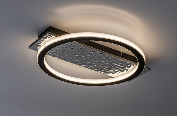Rabalux 71496 - LED димируема таванна лампа LUNAVA 18W/230V 3000-6500K + дистанционно управление