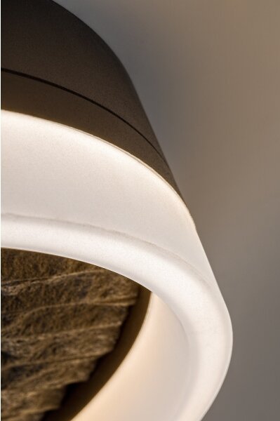 Rabalux 71523 - LED димируема таванна лампа TIMMO 24W/230V 3000-6500K Ø 40 cm черна+ДУ