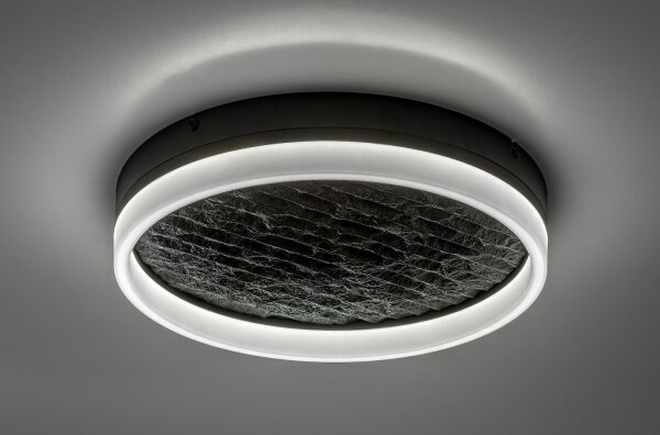 Rabalux 71523 - LED димируема таванна лампа TIMMO 24W/230V 3000-6500K Ø 40 cm черна+ДУ
