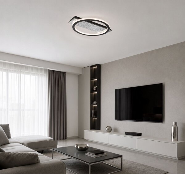 Rabalux 71496 - LED димируема таванна лампа LUNAVA 18W/230V 3000-6500K + дистанционно управление