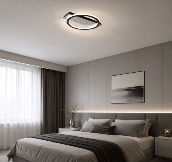 Rabalux 71496 - LED димируема таванна лампа LUNAVA 18W/230V 3000-6500K + дистанционно управление