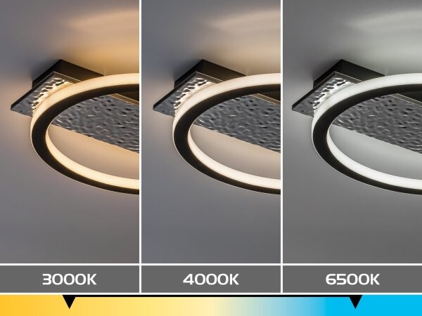 Rabalux 71496 - LED димируема таванна лампа LUNAVA 18W/230V 3000-6500K + дистанционно управление