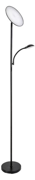 Rabalux 74084 - LED димируема подова лампа HALINA 23W/230V 3000/4200/6500 черна