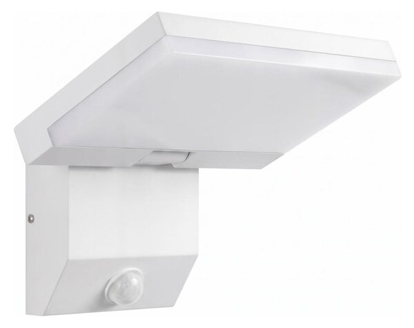 LED външна стенна лампа с сензор LED/18W/230V IP44 бяла
