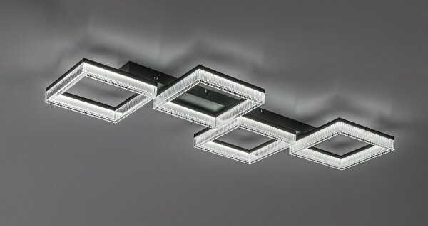 Rabalux 71515 - LED димируемо таванно осветително тяло ILARIS 40W/230V 3000-6500K + дистанционно управление