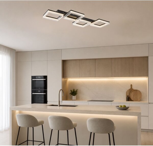 Rabalux 71515 - LED димируемо таванно осветително тяло ILARIS 40W/230V 3000-6500K + дистанционно управление