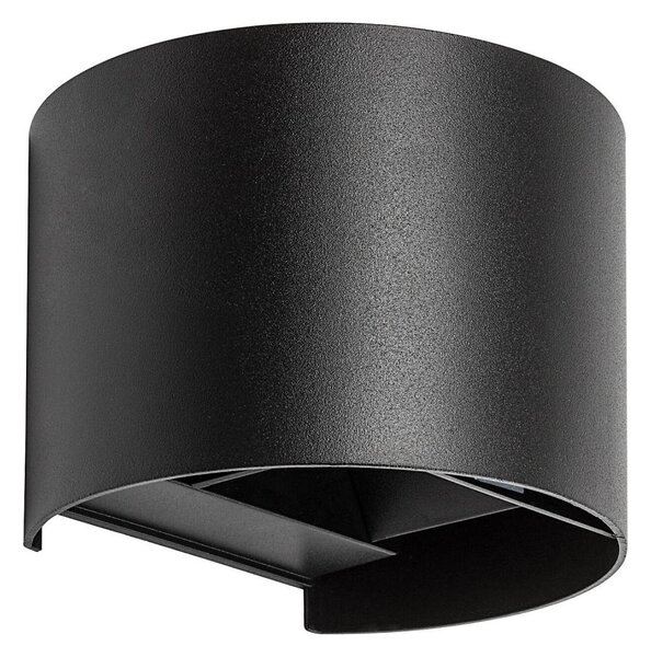 Rabalux 77218 - LED външно стенно осветително тяло VIRNA 5W/230V 2700/4000/6500K IP54 черно