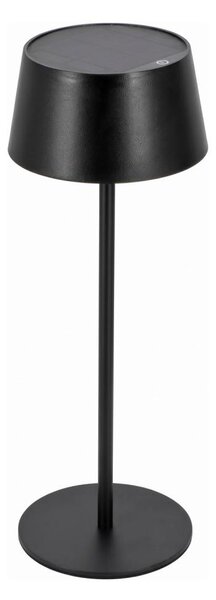 LED димируема соларна лампа с докосване LED/3W/5V USB 1800 mAh IP44 черна