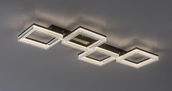 Rabalux 71515 - LED димируемо таванно осветително тяло ILARIS 40W/230V 3000-6500K + дистанционно управление