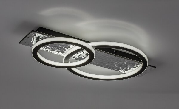 Rabalux 71497 - LED димируемо таванно осветително тяло LUNAVA 24W/230V 3000-6500K + дистанционно управление