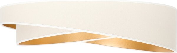 BRILAGI - димируемо LED осветително тяло VELVET TWIST LED/36W/230V CCT Ø 65 см WT бяло/златно + дистанционно управление