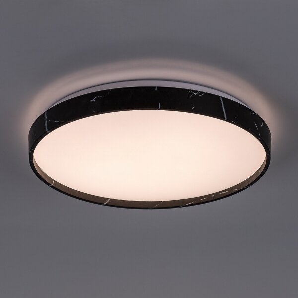 Rabalux 71517-LED димируемо таванно осветително тяло TERESIA 24W/230V 3000-6500K Ø 38 см черно+ДУ