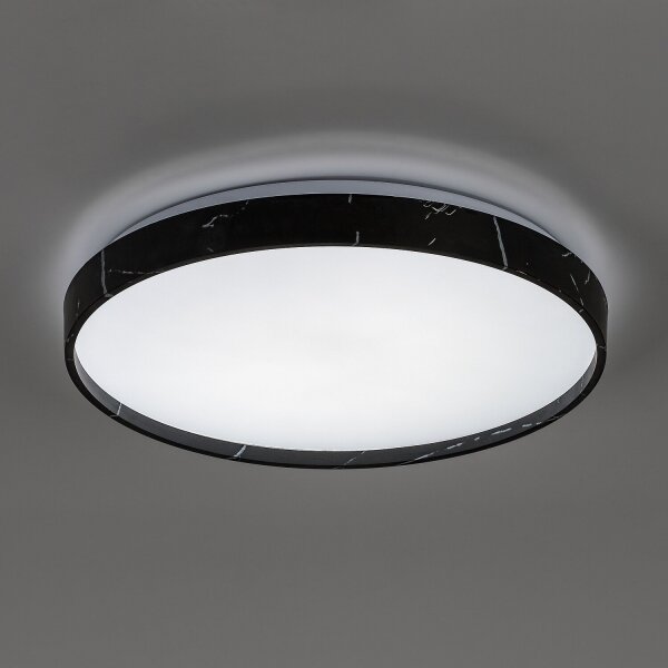 Rabalux 71517-LED димируемо таванно осветително тяло TERESIA 24W/230V 3000-6500K Ø 38 см черно+ДУ