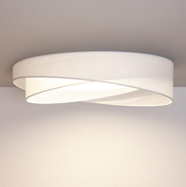 BRILAGI - LED осветително тяло с възможност за димиране VELVET TWIST LED/36W/230V CCT диаметър 65 см WT бяло + дистанционно управление