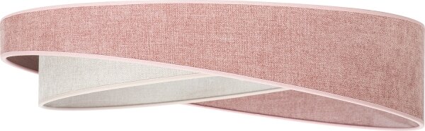 BRILAGI- LED димируемо осветително тяло VELVET TWIST LED/36W/230V CCT Ø 65 cm WT роз./крем. + дистанционно управление