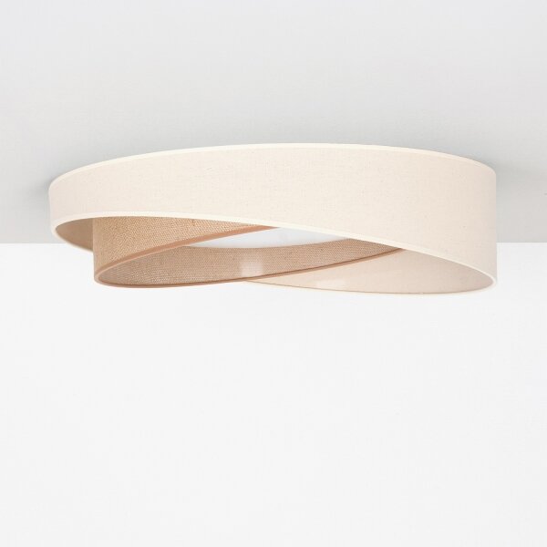 BRILAGI- LED димируемо осветително тяло VELVET TWIST LED/36W/230V CCT Ø 65 см WT крем./беж. + с ДУ