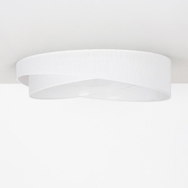 BRILAGI - LED осветително тяло с възможност за димиране VELVET TWIST LED/36W/230V CCT диаметър 65 см WT бяло + дистанционно управление