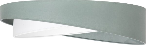 BRILAGI - LED димируемо осветително тяло VELVET TWIST LED/36W/230V CCT Ø 65 cm WT зелено/бяло + дистанционно управление