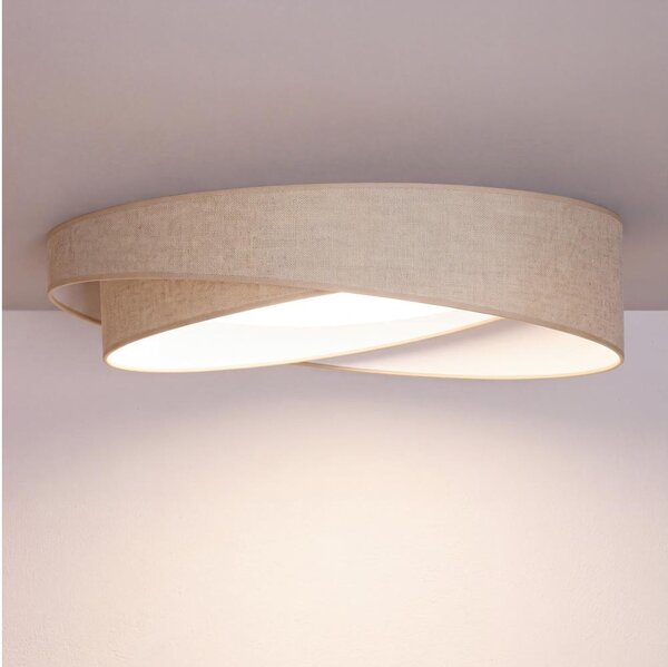 BRILAGI - LED таванно осветително тяло VELVET TWIST LED/24W/230V 4000K Ø 55 см бежово