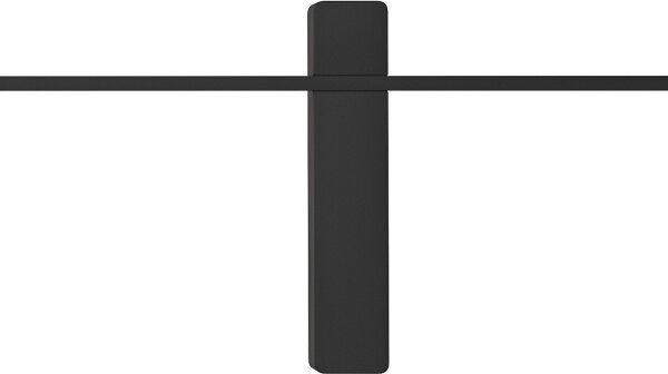 Open Design OR85051 - LED настенно осветително тяло BENE LED/10,5W/230V 100 cm черно