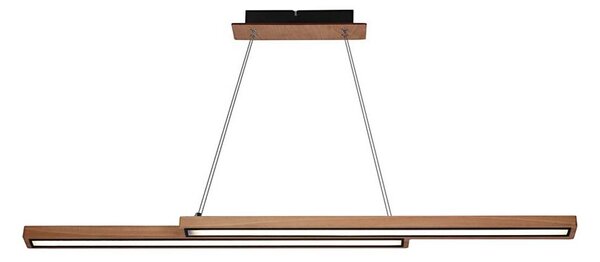 LED полилей на кабел SENTO LED/19W/230V дървен