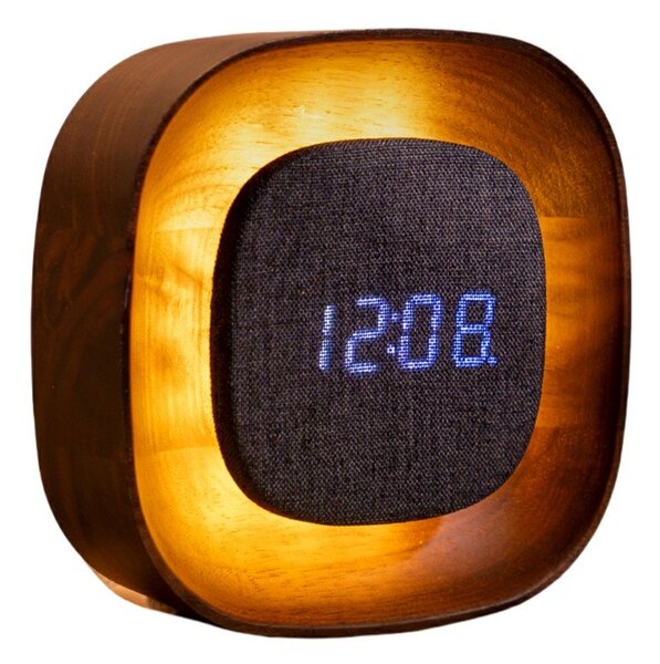 Дигитална аларма Lumos Walnut – Gingko
