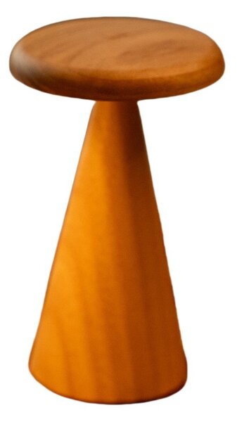 LED настолна лампа в естествен цвят с дървен абажур (височина 21 cm) Sylva – Gingko
