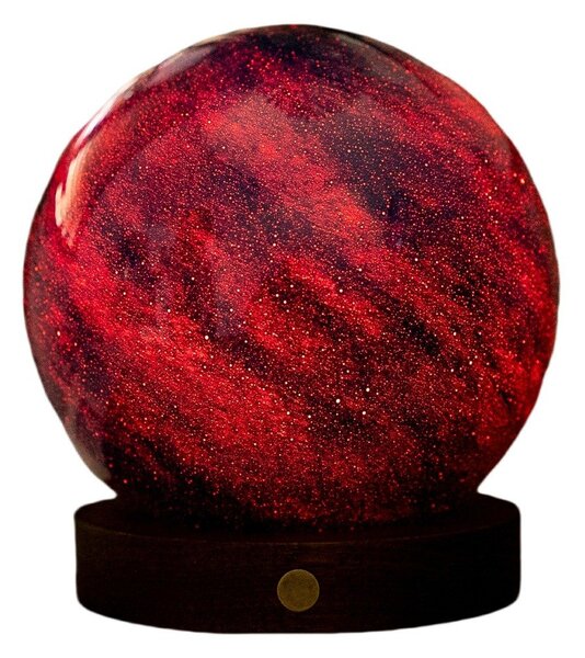 Светлинна декорация с USB в тъмно естествен цвят ø 12 cm Galaxy Breeze – Gingko