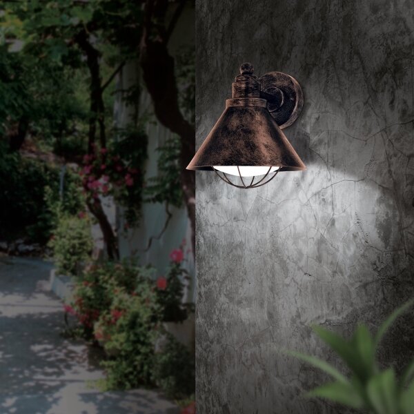 Eglo 94858 - Екстериорна лампа BARROSELA 1xE27/40W/230V IP44