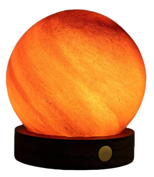 Тъмнокафява светлинна декорация с USB ø 8 cm Sand Storm – Gingko