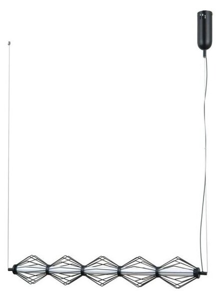 ITALUX PND-34403-5-BK - LED полилей на кабел SEVILLA LED/25W/230V 3000K черен