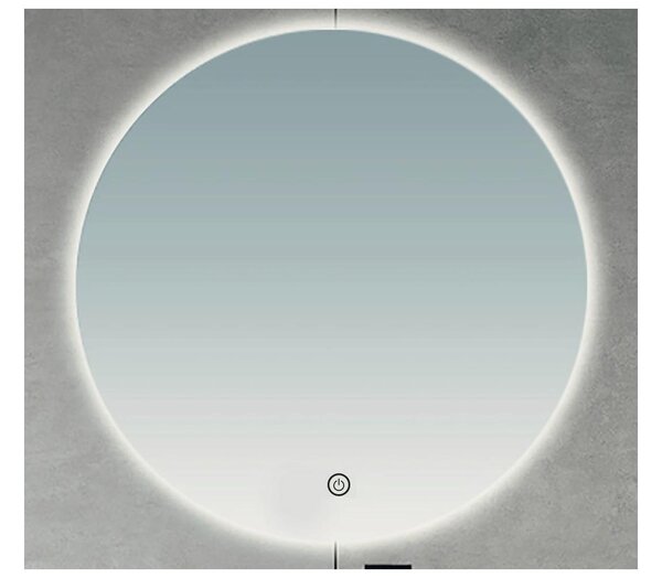 Brilagi - LED огледало за баня LUNA LED/32W/230V диаметър 100 cm IP44 CRI 90 димируемо +CCT