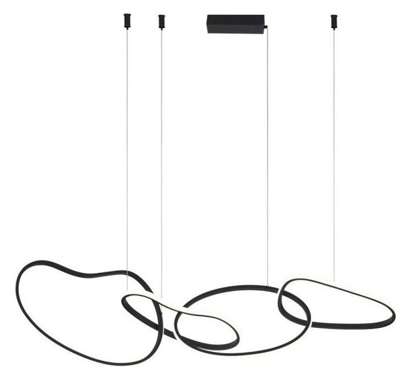 ITALUX PND-22412-S4-BK - LED полилей на кабел FONTE LED/60W/230V черен