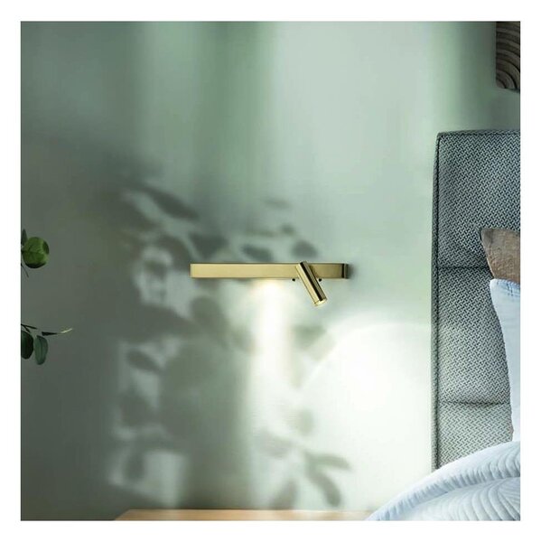 Ideal Lux - LED аплик BONNE 2xLED/6,5W/230V CRI 90 златист