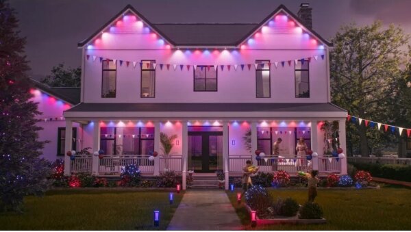 Philips - LED RGBW димируема външна гирлянда Hue FESTAVIA 32xLED 18m IP65