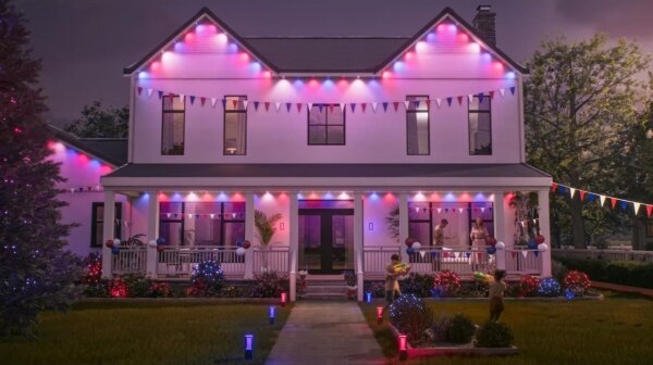 Philips - LED RGBW удължителна димируема външна гирлянда Hue FESTAVIA 16xLED 9m IP65