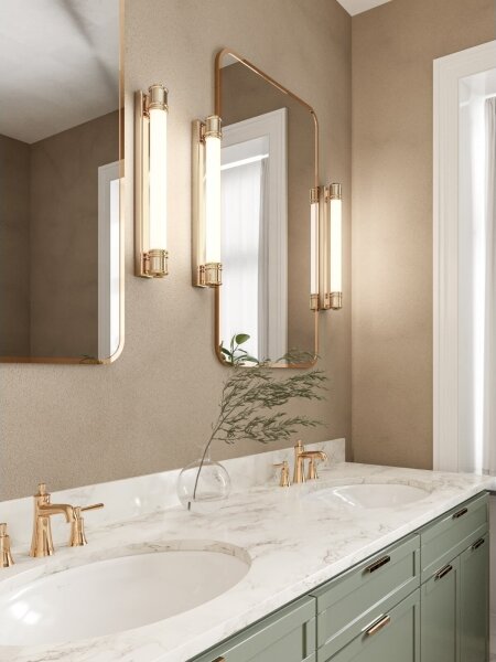 Open Design OR85259- LED осветление за огледало OMI LED/13W/230V 58 см IP44 месинг