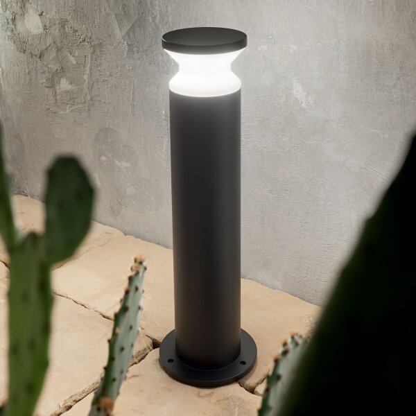 Ideal Lux - Външна лампа TORRE 1xE27/15W/230V 60 cm IP65 черна